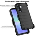 thumbnail image 3 of Galaxy A36 5G Case,Takfox Samsung Galaxy A36 5G Holster Phone Case with Built-in Screen Protector Swivel Belt Clip [3 Layers] Heavy Duty Full Body Protection Shockproof Kickstand Cover - Black, 3 of 8