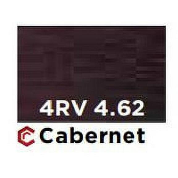 Redken Color Gel Lacquers - 4RV/4.62 Cabernet - Pack of 1 with Sleek Comb