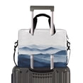 thumbnail image 2 of FORMRS 16" Laptop Bag Carrying Sleeve Case with Handle Travel Shoulder Briefcase, Watercolor Mountains, 2 of 8
