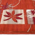 thumbnail image 4 of Allstar Orange Flowers Floral Design Modern Geometric Area Rug (3' 9" x 5' 1"), 4 of 7