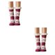 thumbnail image 1 of Guardurnaity 3 pares de calcetines altos hasta el muslo Cosplay sobre la rodilla cálidos calcetines hasta la rodilla para mujer favores de fiesta para Púrpura 2piezas Guardurnaity CBP381756, 1 of 5