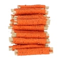 thumbnail image 4 of 20pcs Pet Sweet Bamboo Sticks,  Wooden Beads Rotating Ladder Frosted Rod Cage Toy Colorful Wooden Bird Hanging Swing Bells String For Parrots  Hamster, 4 of 8