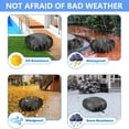 thumbnail image 2 of COOLHOOD Robot Lawnmower Cover Wire Automatic Robotic Lawnmower Protective with Drawstring Waterproof Protective Cover, 2 of 3