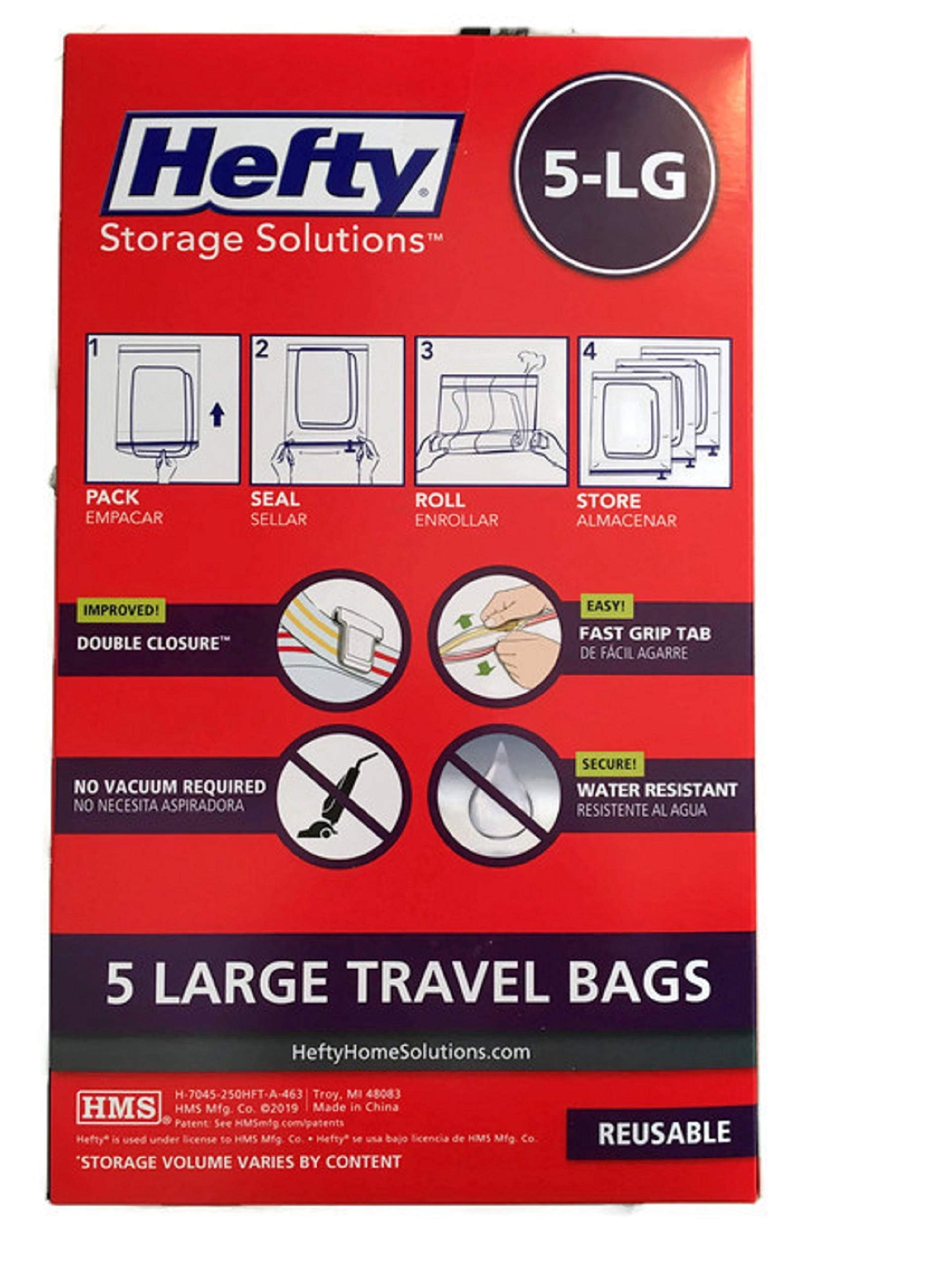 Hefty shrink pak travel new arrivals