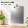 thumbnail image 5 of Titanium Cutting Board - 15"L x 11"W, Double Sided, Non-Toxic, Durable, Dishwasher Safe, 5 of 11