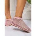 thumbnail image 1 of Womens Synthetic Slip On Ballet Flats Round Toe Summer Black Size EU 39, 1 of 6