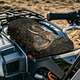thumbnail image 3 of Uorisanigo ATV Seat Cover Waterproof Bohemian Elephant Motorcycle Seat Cover Four Wheeler Suitable for Most ATV Polaris Sportsman Scrambler Foreman Honda Rancher Accessories for Men, 3 of 7