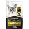 thumbnail image 1 of Purina Pro Plan Weight Management Chicken & Rice Formula Dry Cat Food, 1.59-kg bag, 1 of 5