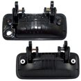thumbnail image 2 of Brock Replacement Drivers Front & Rear Outside Black Door Handles compatible with 72180-SH3-A01 72680-SH4-A01, 2 of 2