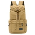 thumbnail image 4 of de lona cordón antirrobo de viaje Bolsa de lona para portátil Senderismo Camping Bolsa para hombres Macarena Mochila causal, 4 of 8