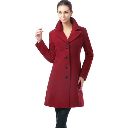 BGSD Womens Joan Wool Blend Walking Coat