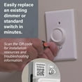thumbnail image 4 of Interruptor regulador Legrand Radiant de 150 W, unipolar y 3 vías, blanco, 4 of 6
