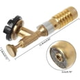 thumbnail image 2 of Welding Torch, Brass Gas Torch High Temperature Torch for Aluminum Propane Welding, 2 of 4