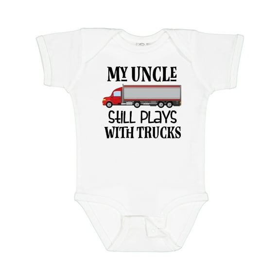 Inktastic Truck Driver Uncle for Nephew Boys or Girls Baby Bodysuit