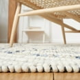 thumbnail image 4 of SAFAVIEH Natura Colleen Southwestern Area Rug, Ivory/Blue, 6' x 6' Square, 4 of 7