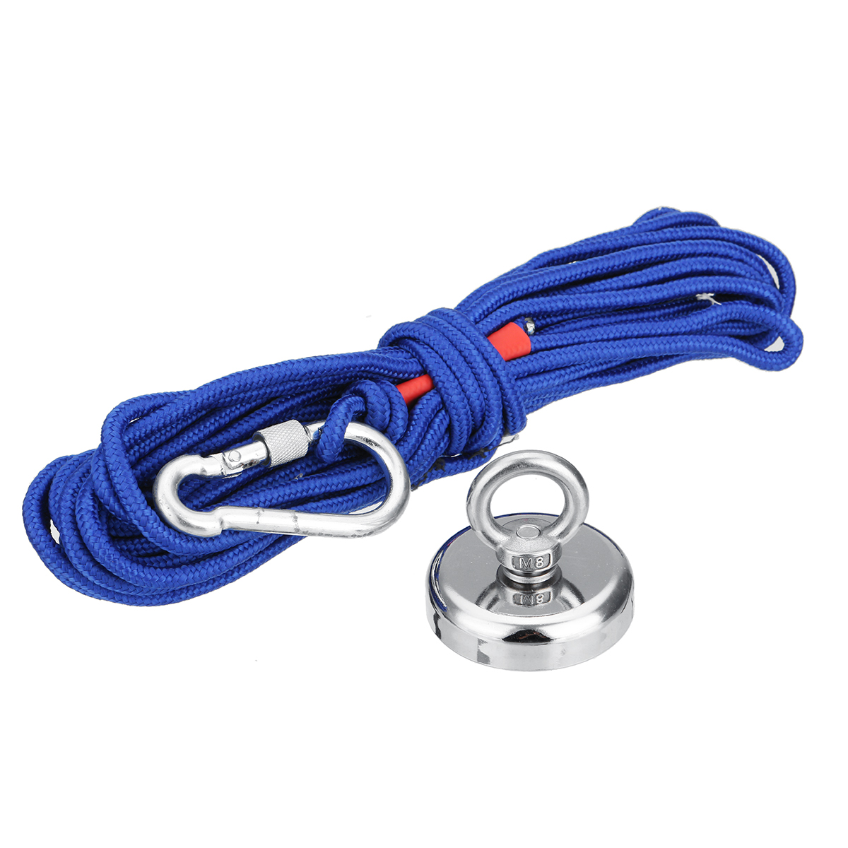 500LBS Pulling Force Strong Round Magnet Neodymium Magnets with 10M Durable Rope Powerful Magnets for Fishing and Magnetic Recovery Salvage Fishing Magnets 500LBS Pulling Force Strong Round Magnet Neodymium Magnets with 10M Durable Rope Powerful Magnets for Fishing and Magnetic Recovery Salvage Fishing Magnets