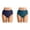 Blue, variant on High Waisted Bikini Bottoms for Women 2 Packs Tummy Control Ruched Swim Bottoms Full Coverage Swimsuit Bottoms Bathing Suits Red Army Green XXL