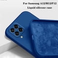 thumbnail image 2 of Funda cuadrada de silicona líquida para Samsung Galaxy, carcasa trasera protectora para cámara, A12, A125, M12, F12, 4G, 5G, 2 of 5