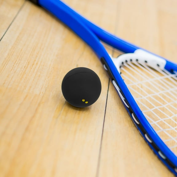 LOLIPPYY Racket Ball Universal Ball Black Rubber 1 Set