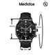thumbnail image 4 of Reloj Ultrafino para Caballero con Correa de Cuero y Movimiento de Cuarzo, Calendario y Cronógrafo, Ideal para Hombre de Negocios, Detalles Finos Vosth Clásico, 4 of 6