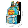 thumbnail image 2 of Phineas And Ferb Schoolbag Daypack Lightweight Backpacks School Bookbag Unisex Casual Rucksack for Outdoor, 2 of 8