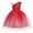 Red, variant on One Shoulder Birthday Dress for Girl Sequin Tulle Tutu Dress Sleeveless Fashion Party Kids Gift Princess Dresses, Navy, 8 Years