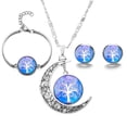 thumbnail image 4 of Explosions  Time Gem Pendant Necklace Jewelry Set Earrings Bracelet Jewelry, 4 of 6