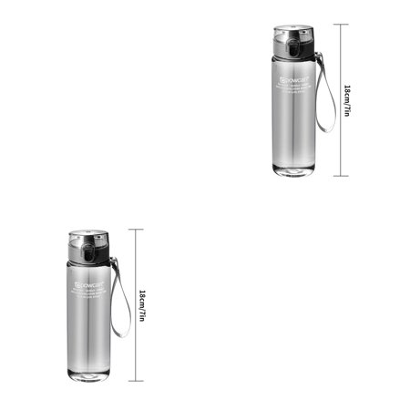 

2Pcs 400ml 560ml Portable Leak-proof Water Bottle Tour Outdoor