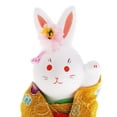 thumbnail image 4 of Adornos de conejos japoneses coloridos adornos de regalo boda de la Sunnimix Decoración del hogar del conejo japonés, 4 of 7