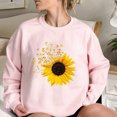 thumbnail image 1 of Qiopertar Chandail en Molleton pour Femmes, Chandail en Molleton de la Saint-Valentin, Col Rond, Patchs de Bras en Forme de Cœur, Chemisier Mignon, Offres de la Semaine, Liquidation à Moins de 5$, jusqu'à 90 % de Réduction, 1 of 5
