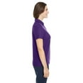 thumbnail image 3 of CORE365 CE112W Women's Fusion ChromaSoft™ Pique Polo-Campus Purple-L, 3 of 3