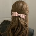 thumbnail image 4 of Barrette Française Nœud Papillon Mode Barrette Décorative pour Cheveux Pince à Cheveux Automatique, 4 of 10