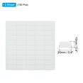 thumbnail image 2 of Double Sided Sticky Dot 0.8X0.4 Inch / 20X10mm, 150 Pcs Removable Clear Sticky Tack Rectangle Putty, 2 of 6