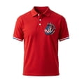 thumbnail image 3 of FASHOFT 4th of July Golf Polo Shirts for Men Funny Print Quick Dry Short Sleeve Performance Polos Moisture Wicking Tops Red XL, 3 of 4