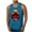 Blue, variant on Titcea Tank Tops Men Graphic Printed Round Neck Sleeveless Shirt Summer Beach Vacation Outdoor Sports Gym Fashion T-Shirts