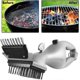 thumbnail image 3 of 2 in 1 Grill Cleaning Brush, Grill Cleaning Brush with Stainless Steel Bristles, Grill Cleaning Brush with Ergonomic Handle, Easy to Clean, for Steel, 3 of 4
