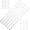White - 6 Pack, variant on 12 Pack Curtain Rods For Windows 28 to 48 Inch Spring Tension Rod Adjustable Metal No Drill Curtain Rod for Windows, Shower, Door, Kitchen (Black, 12 Pack)