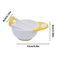 thumbnail image 5 of Hovmgk Baby Manual Food Grinder Bowl, Thickened Handle Non-Slip Grinding Bowl for Infants, Safe BPA-Free Baby Food Conditioner, Easy-to-Clean Tool for Puree Making & Meals, 5 of 5