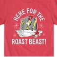 thumbnail image 3 of Dr. Seuss - The Grinch Here For The Roast Beast - Toddler And Youth Short Sleeve Graphic T-Shirt, 3 of 5