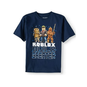 Roblox Roblox Black Logo Short Sleeve T Shirt Little Boys Big