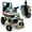Teal, variant on 350 lbs Weight Capacity Electric Wheelchair,Long Battery Range, US Based Customer Support, Electric Wheelchairs for Adults, Lightweight Wheel Chair for Seniors, Remote Controlled, IQ-7000 by Majestic