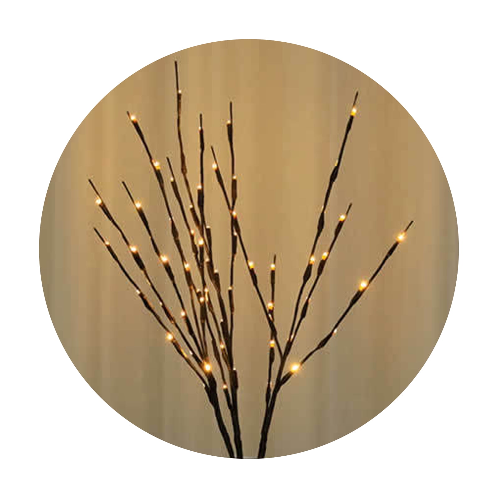 TOPOINT Lighted Twigs, Lighted Branches With Bright Bulbs, Prelit