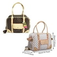 thumbnail image 2 of Unatoiry Cat Carrier Handbag Fashionable Appearance And Breathable Mesh For Pet S Comfort. Convenient coffee, 2 of 6