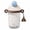 Star Blue, variant on Sidagar 18 fl oz Leakproof Stainless Stee Insulated Water Bottle with Straw, Wide Mouth, Matcha Cream