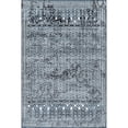thumbnail image 2 of nuLOOM Prestyn Machine Washable Faded Tribal Trellis Area Rug, 5' x 8', Blue, 2 of 2