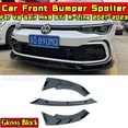 For VW Golf MK8 GTI RLine 20212023 Body Kit Front Bumper Diffuser