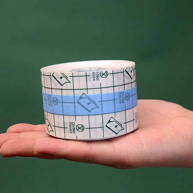 Rollos de vendajes impermeables para el cuidado posterior del tatuaje, película transparente de PU para heridas, película impermeable para el cuidado posterior del tatuaje, vendajes curativo