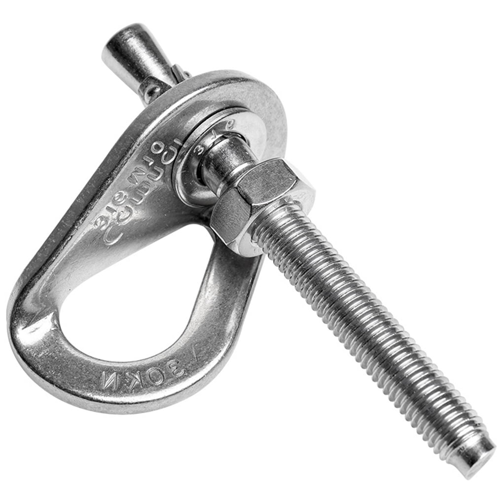 Rock Climbing Screw Anchor  Hanger Stainless Steel 35KN Expansion 