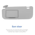 thumbnail image 4 of MasteelfCA Car Left Side Sun Visor Car Sun Shade Visor Driver Side Sun Protection Visor, 4 of 8