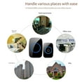 thumbnail image 4 of erfcxs Smart Home Wireless Doorbell Battery Operated Digital Chime Kit Easy Installation No Wiring Required Long Range Remote Notification For Home, 4 of 8